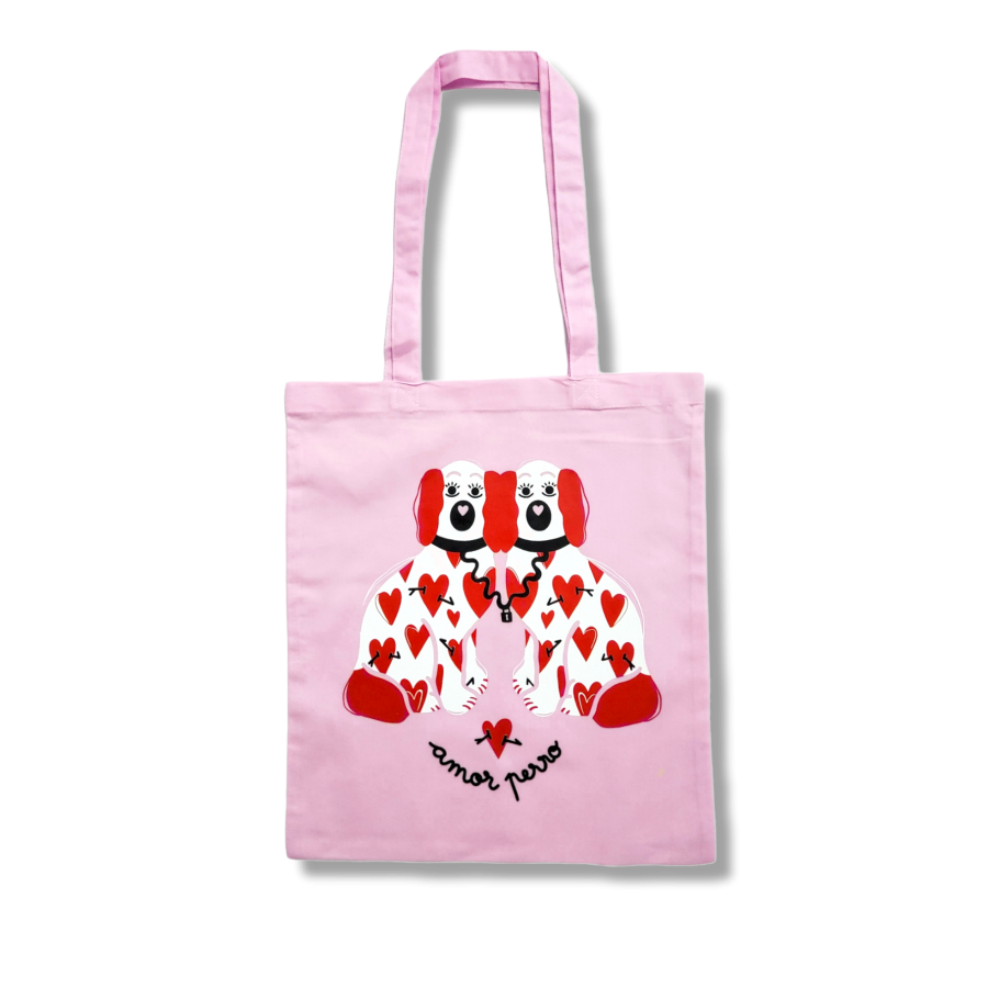 Tote bag "Cupidog"