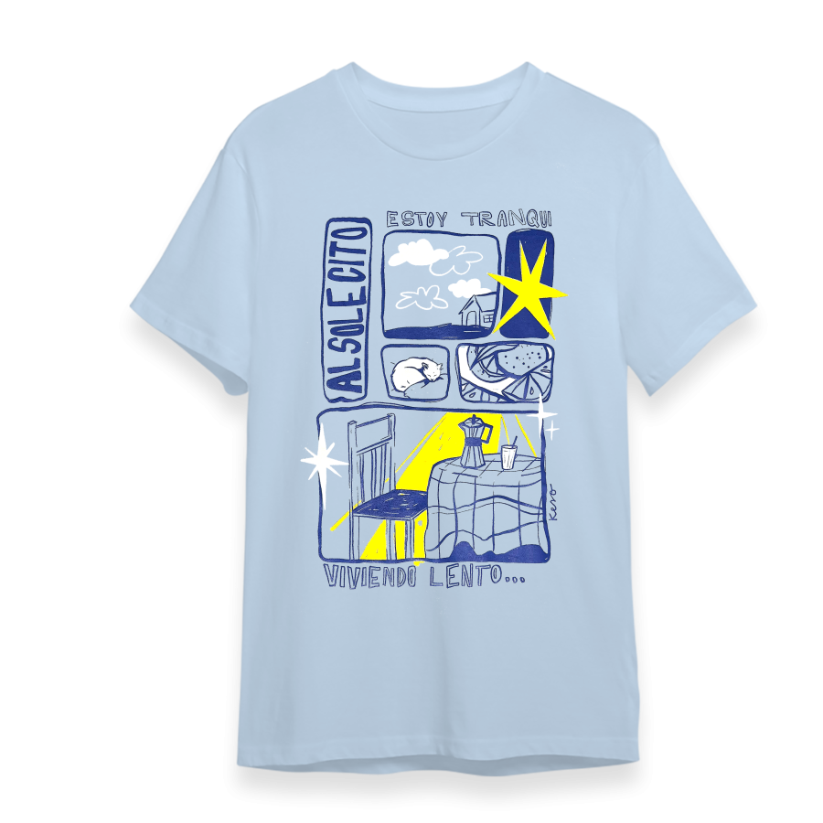 Camiseta "Viviendo lento"