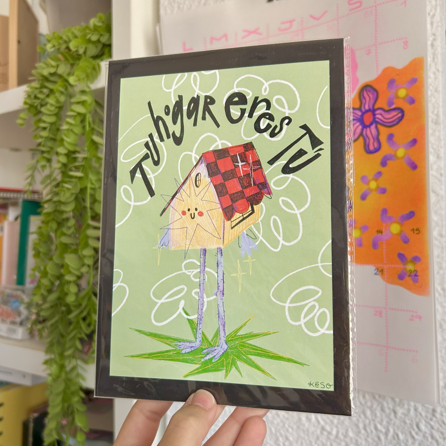 Lámina "Mi hogar"