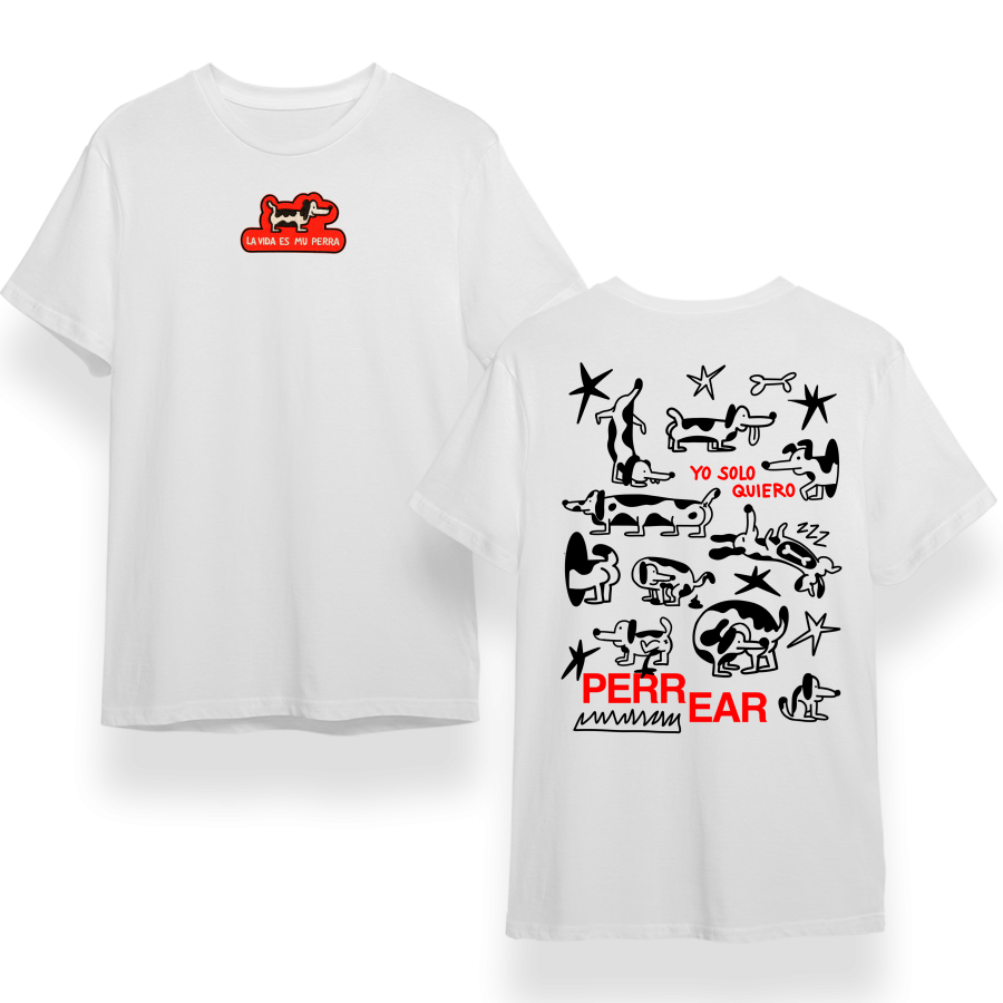 Camiseta "La vida es mu perra"